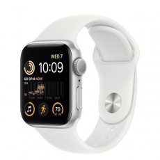 Смарт-часы Apple Watch SE 40mm Silver Al./White Sport M/L (MNTC3)