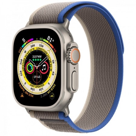 Смарт-часы Apple Watch Ultra 49mm Titanium Blue/Gray Trail S/M