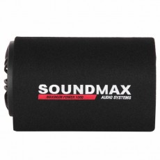 Автомобильный сабвуфер корпусной Soundmax SOUNDMAX SM-SW0801A