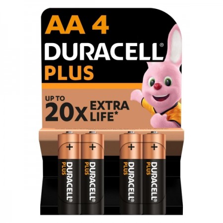 Батарея Duracell АА LR6-4BL PLUS 4 шт.