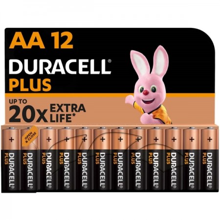 Батарея Duracell АА PLUS 12 шт