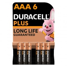 Батарея Duracell ААА LR03-6BL PLUS 6 шт.
