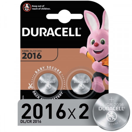 Батарея Duracell CR2016-2BL