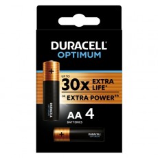 Батарея Duracell Optimum АА 4 шт