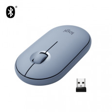 Мышь беспроводная Logitech M350 Blueberry (910-005719)