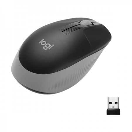 Мышь беспроводная Logitech M190 Mid Grey