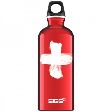 Бутылка для воды Sigg Swiss 600мл Red (8689.70)