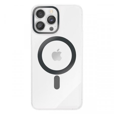 Чехол vlp Лайн для 14 iPhone Pro Max с MagSafe черный