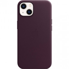 Чехол Apple iPhone 13 Leather Case MagSafe Dark Cherry