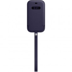 Чехол Apple iPhone 12 mini Leather Sleeve MagSafe Deep Violet