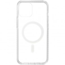 Чехол InterStep MAGSAFE CLEAR iPhone 12 / 12 Pro прозрачный