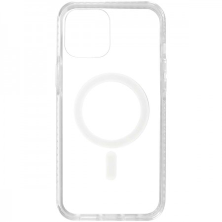 Чехол InterStep MAGSAFE CLEAR iPhone 12 / 12 Pro прозрачный