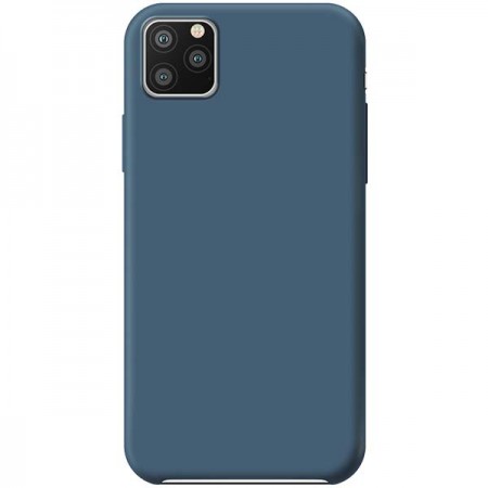 Чехол Deppa Liquid Silicone iPhone 11 Pro Max синий