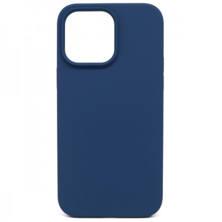Чехол TFN Fade iPhone 14 Plus Silicone темно-синий