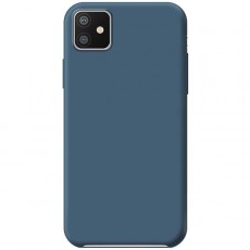Чехол Deppa Liquid Silicone iPhone 11 синий