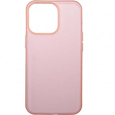 Чехол Deppa Gel Plus iPhone 13 Pro розовый-прозрачный