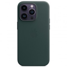 Чехол Apple iPhone 14 Pro Leather MagSafe Forest Green