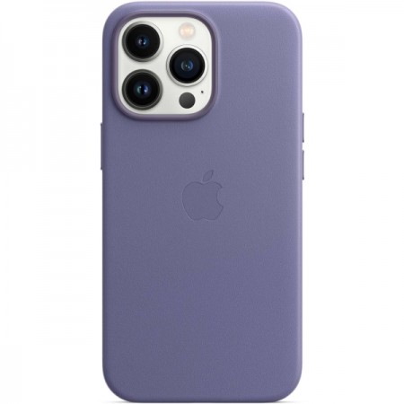 Чехол Apple iPhone 13 Pro Leather Case MagSafe Wisteria