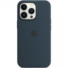 Чехол Apple iPhone 13 Pro Silicone Case MagSafe Abyss Blue