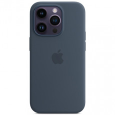 Чехол Apple iPhone 14 Pro Silicone MagSafe Storm Blue (MPTF3)
