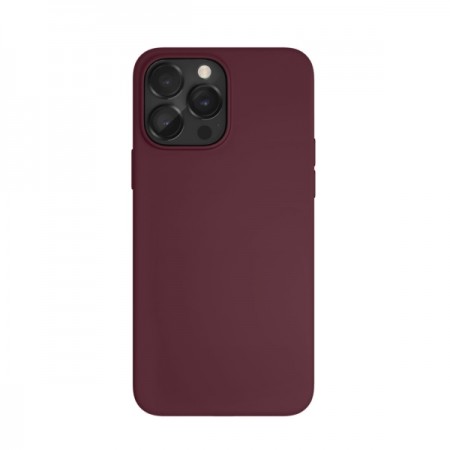 Чехол защитный vlp Silicone case MagSafe для iPhone 14 Pro Max Marsala