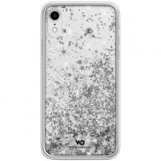 Чехол White Diamonds Sparkle iPhone XR серебряные звезды