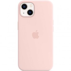 Чехол Apple iPhone 13 Silicone Case MagSafe Chalk Pink