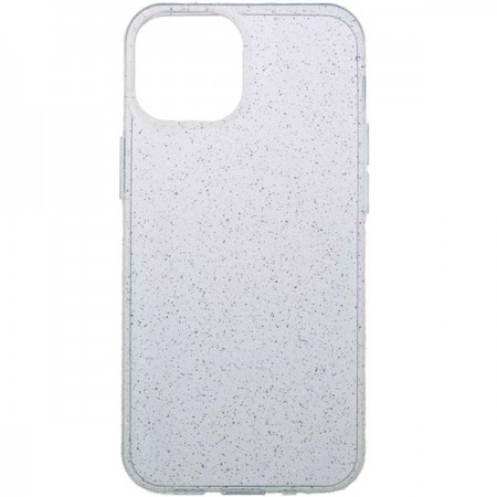 Чехол Deppa Chic Apple iPhone 13 Mini прозрачный (серебр. блест)