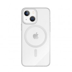 Чехол защитный vlp Gloss case MagSafe для iPhone 14 Plus прозрачный