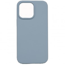 Чехол TFN Fade iPhone 14 Silicone светло-голубой