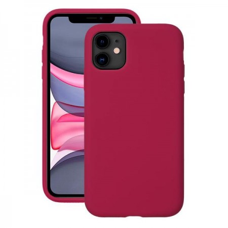 Чехол Deppa Liquid Silicone Pro iPhone 11 красный (87911)