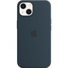 Чехол Apple iPhone 13 Silicone Case MagSafe Abyss Blue