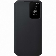 Чехол Samsung Smart Clear View S22 черный (EF-ZS901)