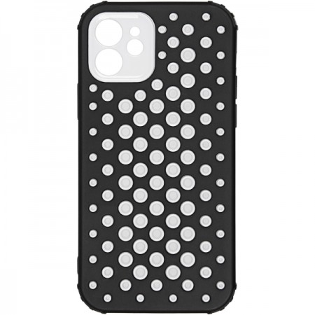 Чехол Carmega Apple iPhone 12 DOT2 black