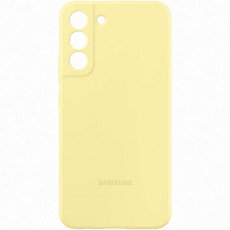 Чехол Samsung Silicone S22+ Butter Yellow (EF-PS906)