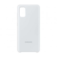 Чехол Samsung Silicone Cover A41 белый (EF-PA415TWEGRU)