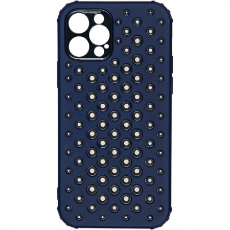 Чехол Carmega Apple iPhone 12 Pro DOT2 blue