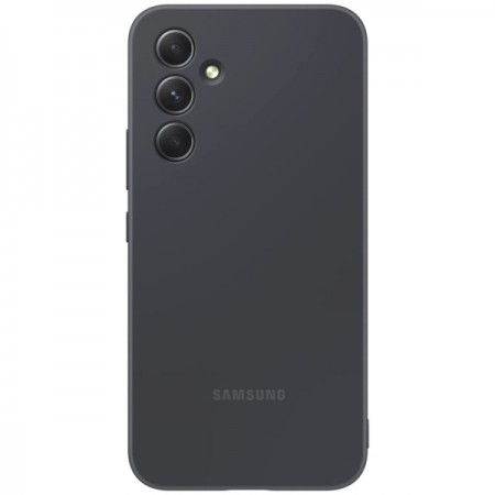 Чехол Samsung Silicone Cover A54 Black (EF-PA546TBEGRU)