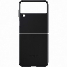 Чехол Samsung Galaxy Z Flip3 Leather Cover Black (EF-VF711)