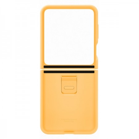 Чехол Samsung Silicone Case with Ring Galaxy Flip 5 Apricot