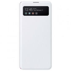 Чехол Samsung Smart S View Wallet A41 белый (EF-EA415PWEGRU)