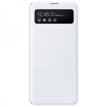 Чехол Samsung Smart S View Wallet A41 белый (EF-EA415PWEGRU)