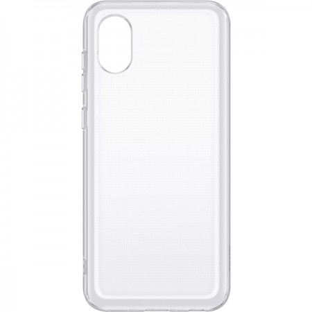 Чехол Samsung Soft Clear Cover A03 Core прозрачный (EF-QA032)