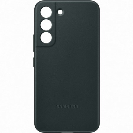 Чехол Samsung Leather Cover S22 лесной зеленый (EF-VS901)