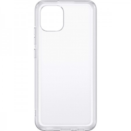 Чехол Samsung Soft Clear Cover A03 прозрачный (EF-QA035)