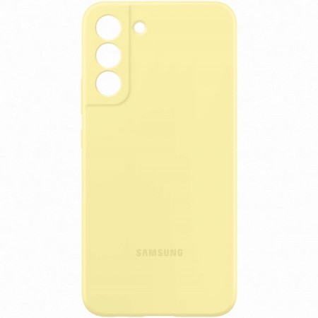 Чехол Samsung Silicone S22+ Butter Yellow (EF-PS906)