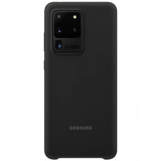 Чехол Samsung Silicone Cover для Galaxy S20 Ultra, Black