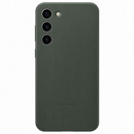 Чехол Samsung Leather Case для Galaxy S23+ Green