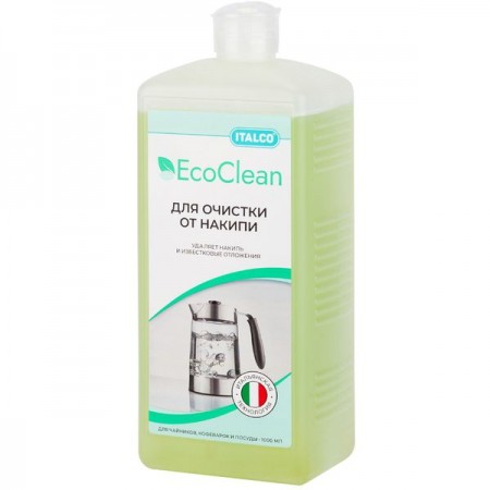 Чистящее средство для чайников Italco Для удаления накипи EcoClean 1000 мл.