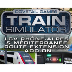 Дополнение для игры PC Dovetail Train Simulator: LGV Rhone-Alpes & Mediterranee